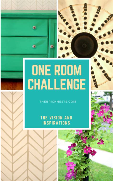 One Room Challenge Week 1-Guest Bedroom Makeover - The Brick Nests