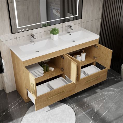 60 Inch Bathroom Vanity With Right Offset Sink