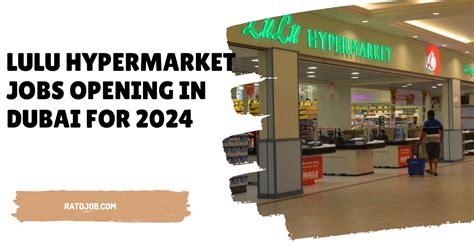 Lulu Hypermarket Jobs Opening In Dubai For Rato Job