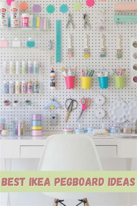 33 Best Ikea Pegboard Ideas For Storage – Pink Pop Design