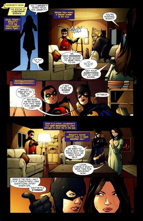 A Comic Page With Batman And Catwoman Talking To Each Other In The Same