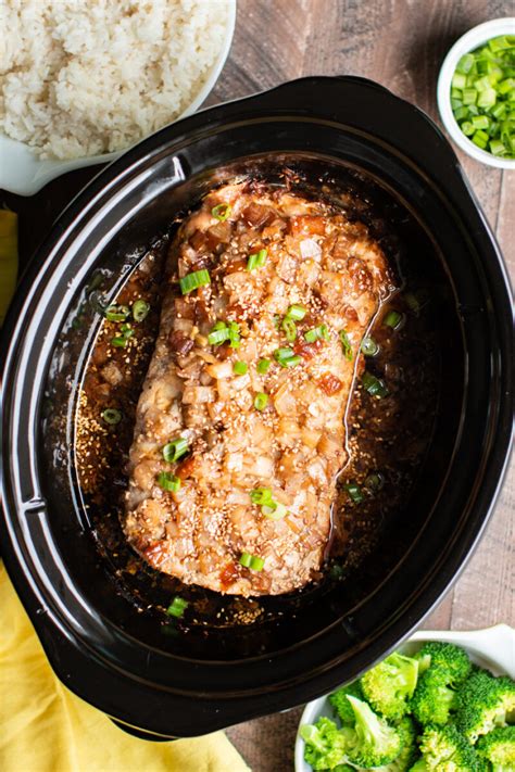 Slow Cooker Brown Sugar Sesame Pork Loin The Magical Slow Cooker