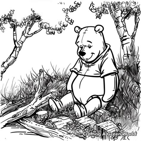 Winnie The Pooh Coloring Pages Free Printable