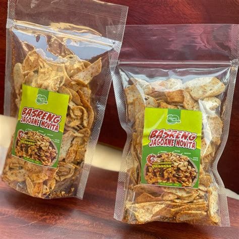 Jual Keripik Basreng Koin Pedas Extra Bumbu Daun Jeruk Gram Cemilan