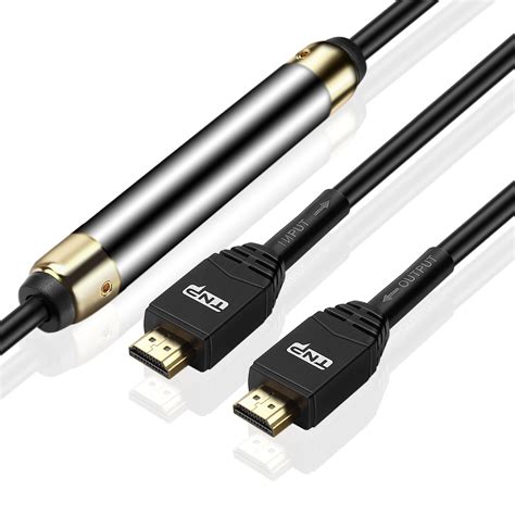 Hdmi Cable 75 Ft W Booster High Speed Long Hdmi Extender Cord Wire Built In Signal Booster