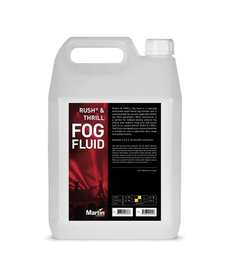 Rush And Thrill Fog Fluid Martin