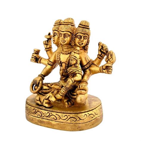 Lord Dattatreya Idol Bhagwan Datta Murti Statue For Home Pooja Office