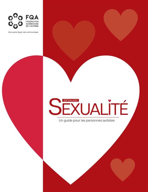 Fédération Québécoise de l Autisme Guide sur la sexualité des