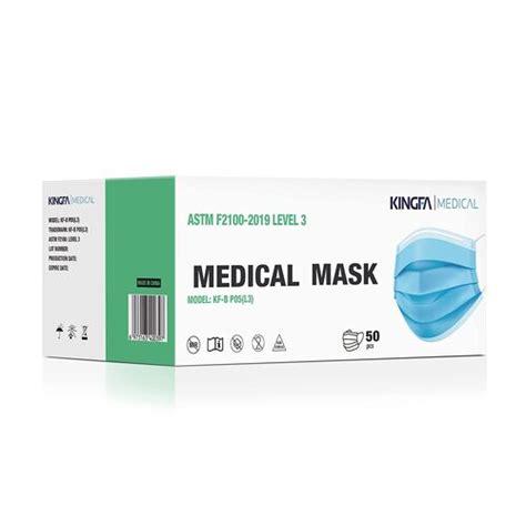 Astm F2100 2019 Level 3 Disposable Medical Face Mask At Best Price In