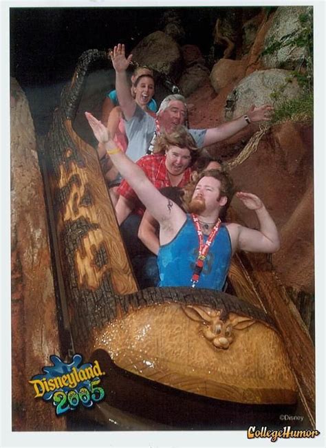 Hilarious Pics From Disney Worlds Splash Mountain Funniest