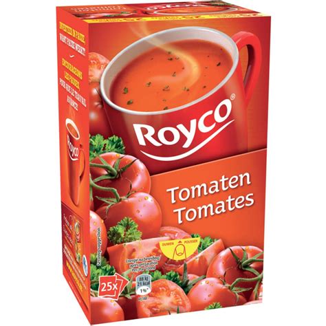 Royco Minute Soup Classic Tomaat Pak Van 25 Zakjes OfficeSupplies