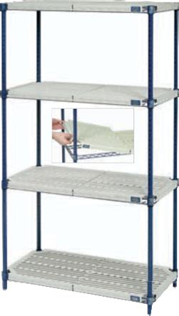 Nexel Chrome Wire Shelving, Heavy Duty Shelving, Warehouse and ...