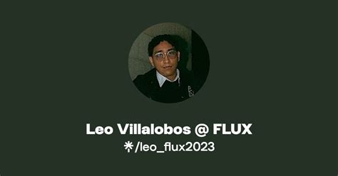 Leo Villalobos FLUX Instagram Linktree