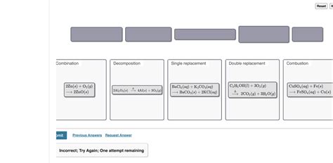 Solved Incorrect; Try Again; One attempt remaining | Chegg.com