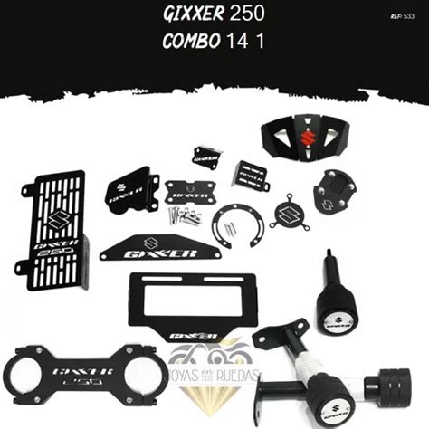 Kit Combo 14 1 Partes Lujo Moto Gixxer 250 Cuotas sin interés