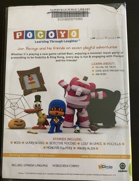 Pocoyo Boo Dvd Learning With Laughter 2013 Ebay