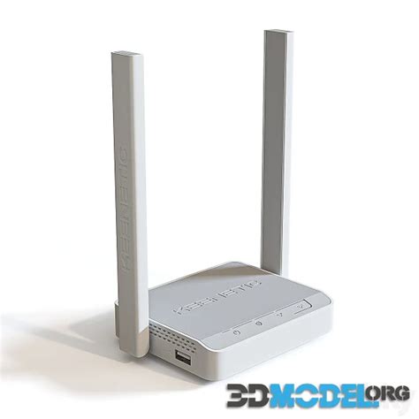 3D Model Wi Fi Router Keenetic 4G KN 1210