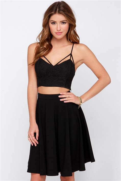 Sexy Black Top Lace Top Crop Top Bra Top Cami Top 3600 Lulus