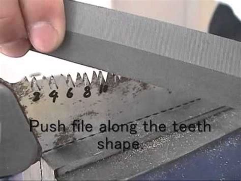 How To Sharpen A Hand Saw Youtube Hand Saw Pruning Saw Teeth Shape