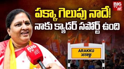 Araku Bjp Mp Candidate Kothapalli Geetha