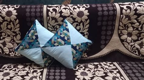 Diy Cushion Cover How To Make Cushion Cover And Pillow Cover Easy