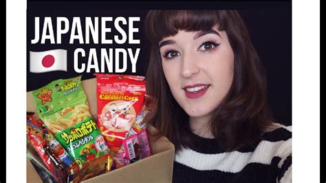 Mystery Japanese Candy Box Japanese Candy Taste Test Youtube