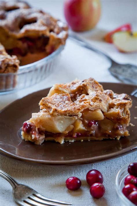 Apple Cranberry Pie Apple Cranberry Pie Recipe Eat The Love