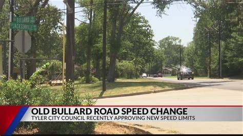 New Speed Limit Change On Popular Tyler Road Could Affect Resident S