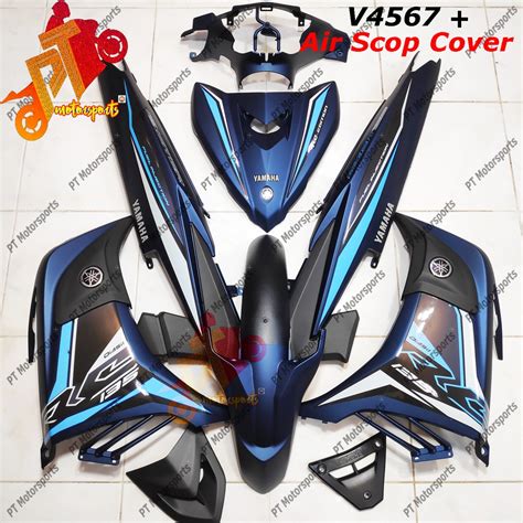 Yamaha Lc Cover Set Matt Blue V V V V V Matt Blue Exciter Rc