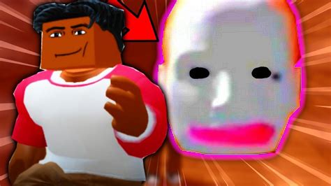 Una Cabeza Gigante Me Persigue En Roblox Youtube