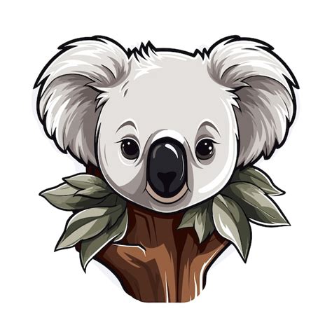 Premium Vector Mascot Logo Of Koala