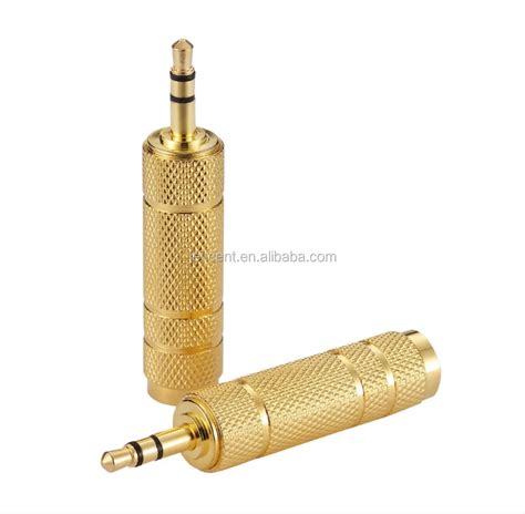 Gold Plated Mm To Mm Adapter Jack Mm To Mm Jack Adapter