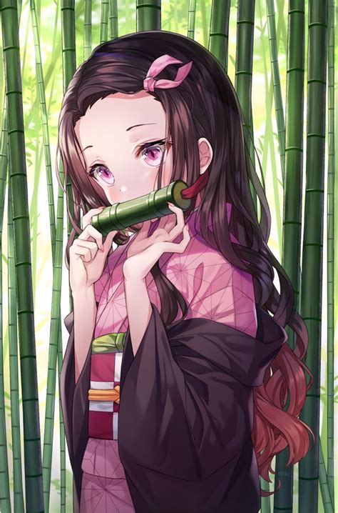 Nezuko Kamado Anime Demon Anime Angel Slayer Anime