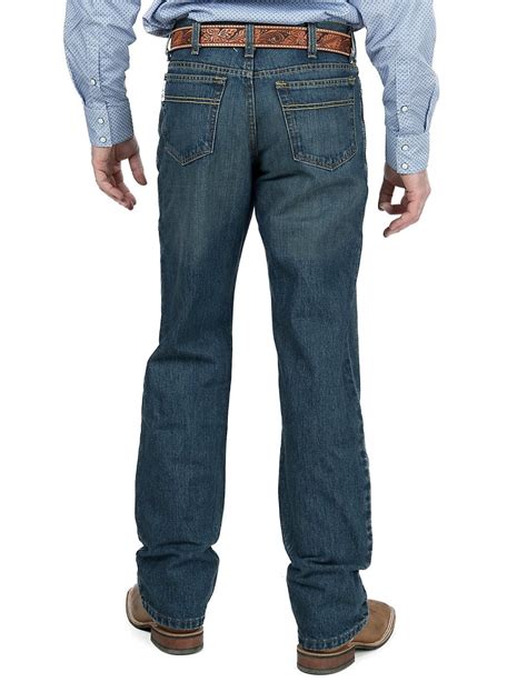 Cinch White Label Dark Stonewash Relaxed Fit Jeans Mb92834013 Leon