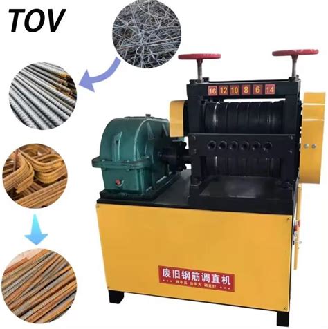 Rebar Straightening Machine Scrap Steel Bar Straightening Machine Used