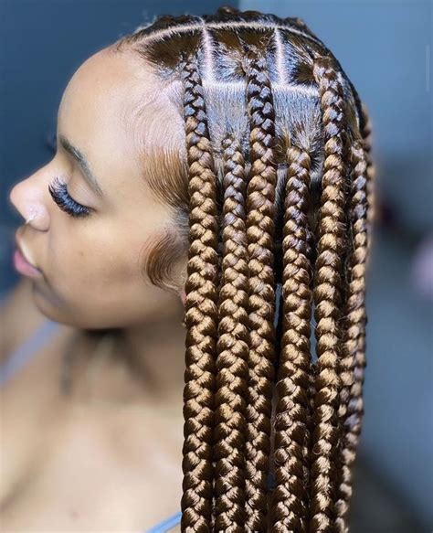 Jumbo Box Braids Hairstyles 2024 Casey Cynthea