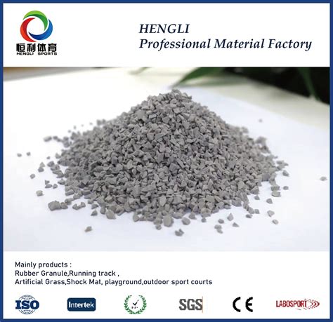 Highly Flexible Epdm Rubber Granules For Outdoor Playground Flooring