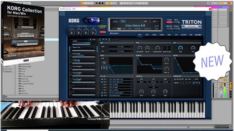 Korg Triton Extreme Vst New From The Korg Collection Youtube