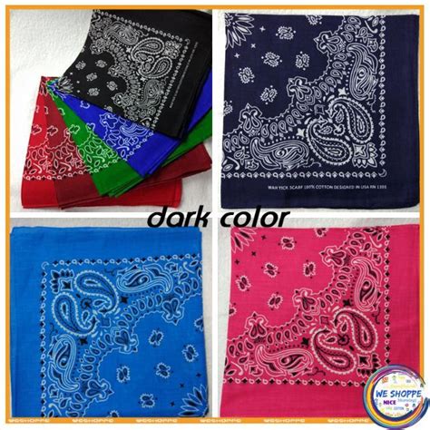 Scarf And Panyo 6pcs Assotred Color Shopee Philippines