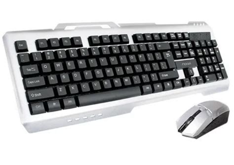 TECLADO MOUSE GAMER METAL NOGA NKB STEEL Meldim Informática