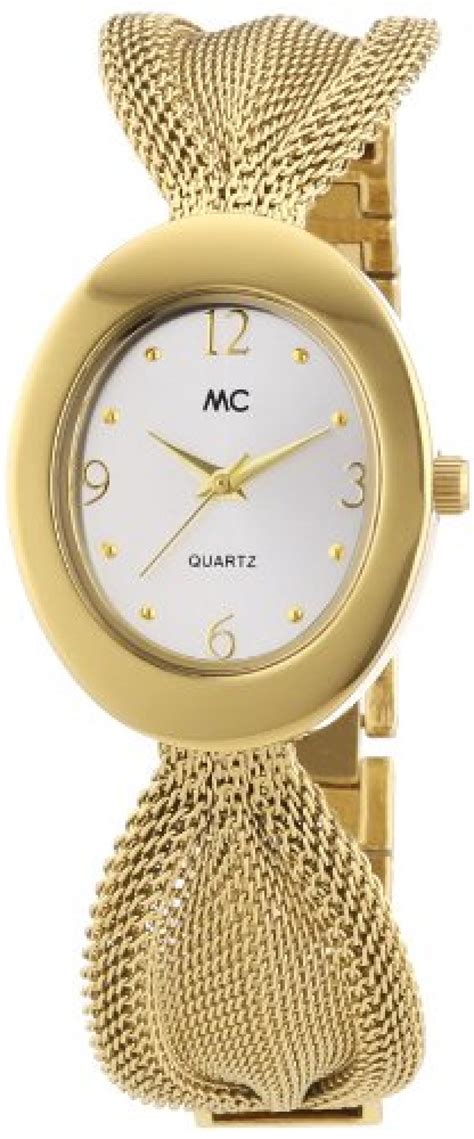 Mc Timetrend Damen Armbanduhr Analog Quarz Milanaiseband B Gggoa M