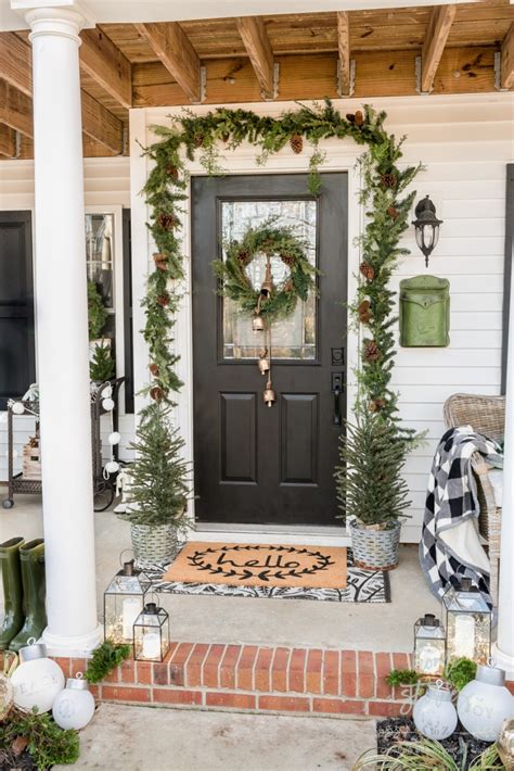 20 Beautiful Christmas Porch Ideas Home Stories A To Z