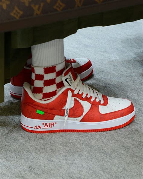 Louis Vuitton x Nike Air Force 1 Sneakers: First Look & Info