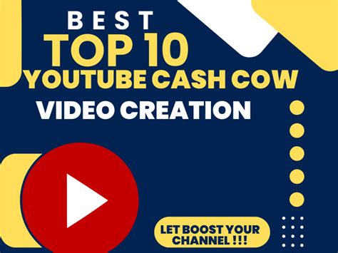 Top 10 Automated Cash Cow Youtube Video For Your Youtube Cash Cow