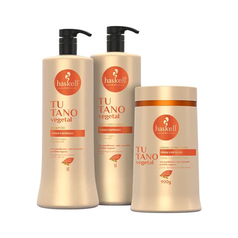 Kit Tutano Shampoo Condicionador e Máscara