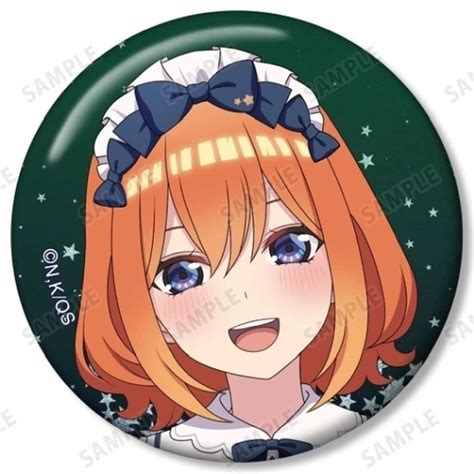 駿河屋 中野四葉 フェイス 「五等分の花嫁∽ Pop Up Shop In Amnibus Store 描き下ろし 星空メイドver トレーディング缶バッジ」（バッジ・ピンズ）