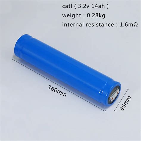 Catl 33155 Cylindrical 3 2v 14ah Lithium Ion Lifepo4 Batteries Cells