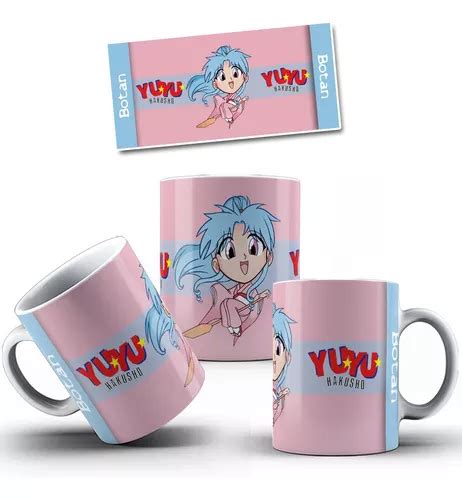 Caneca Personalizada Anime Yu Yu Hakusho Botan Parcelamento Sem Juros