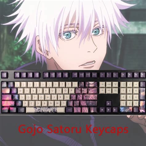 Jujutsu Kaisen Keycap Set Gojo Satoru Mechanical Keyboard Etsy Uk