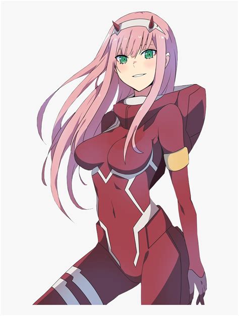 Demon Girl Zero Two - Darling In The Franxx Zero Two, HD Png Download ...